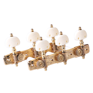 GOTOH日本产 35G510P古典吉他琴钮 三联尼龙线上弦旋钮套装卷弦器