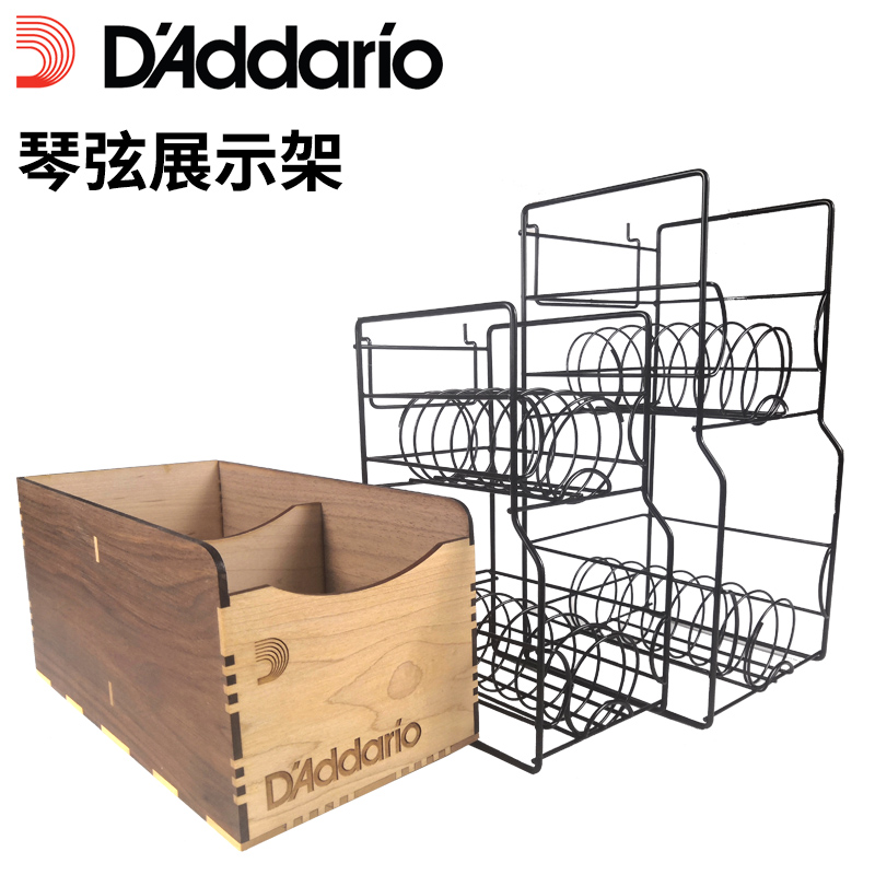 达达里奥电木民谣贝斯琴弦展示架