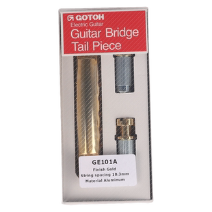 日本GOTOH GE101A 铝合金超轻电吉他琴桥拉弦器 固定琴桥拉弦板