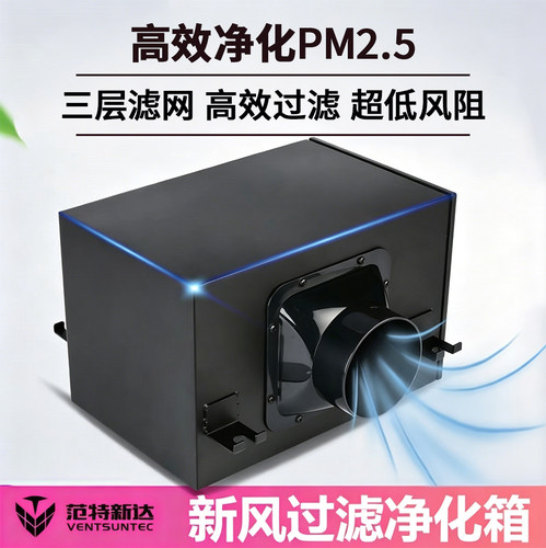 新风管道空气净化箱高效过滤器