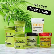 现货美国Eco hair Styler styling gel olive oil 474ml定型发胶