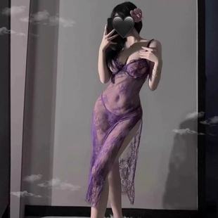 媚骨天成 性感趣味睡衣情感悄趣内衣情侣约会禁欲系制服睡裙套装