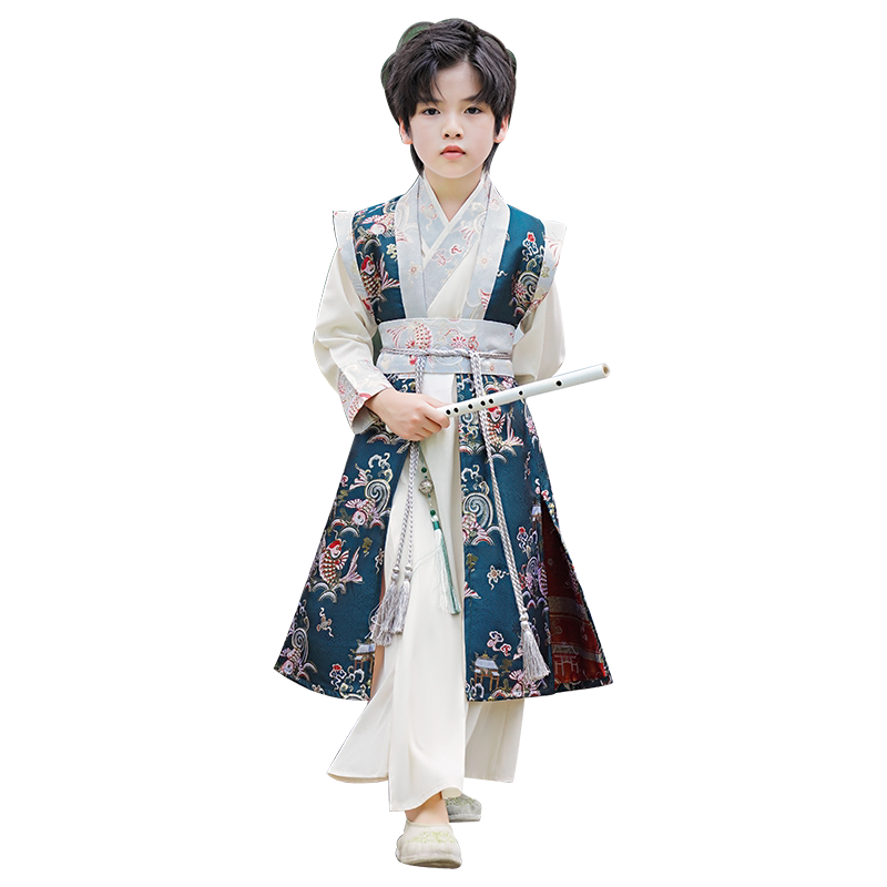 雪舞恋人汉服精美绣花
