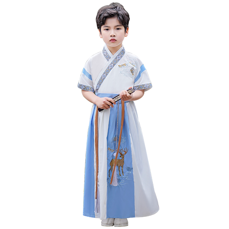 雪舞恋人短袖夏季男童袄裙
