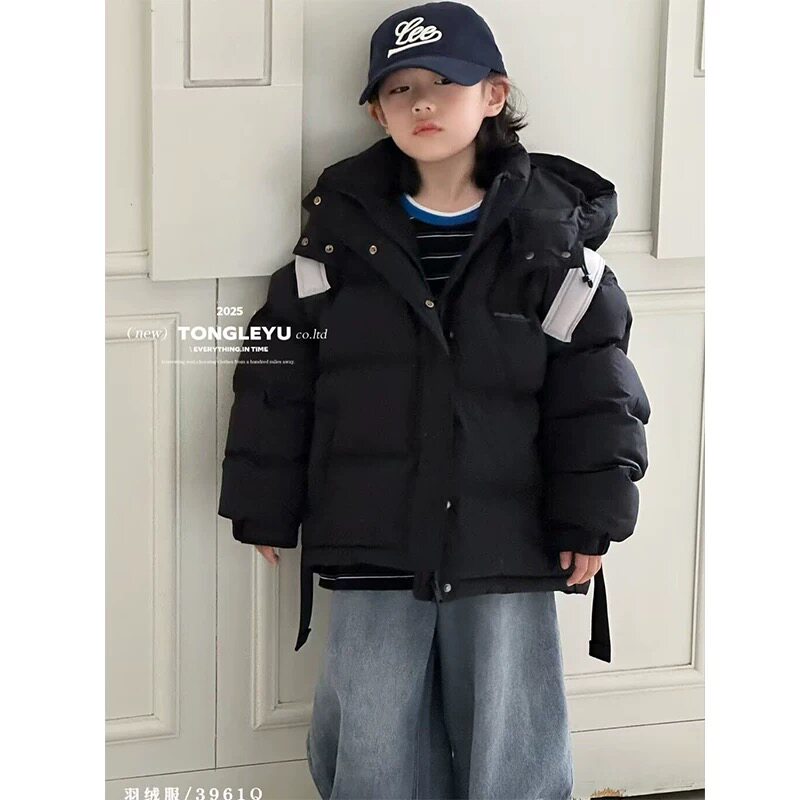 童乐鱼2025新款羽绒服外套男羽绒服
