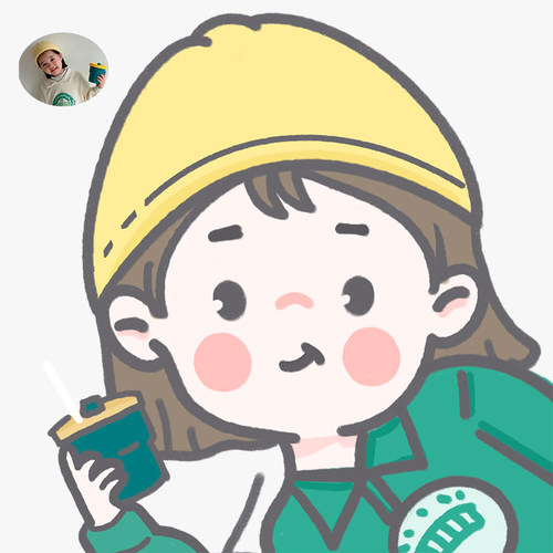 单人手绘简笔画情侣照片