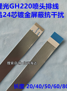 小理光GH2220喷头数据线24芯