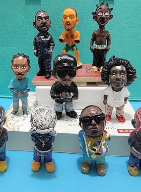 树脂人物模型小摆件花园摆件