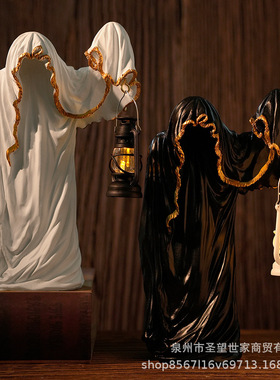 美式跨境幽灵巫师提灯暗黑系神