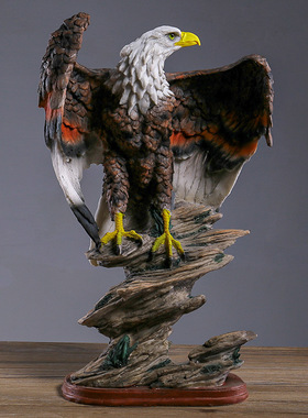 美式老鹰雄鹰树脂家居树脂工艺