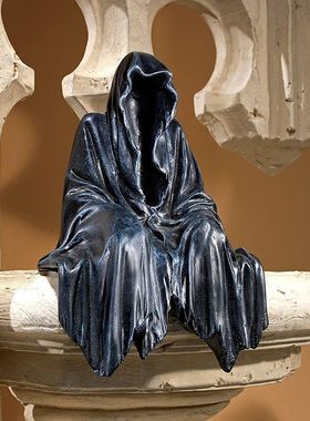 黑衣诡秘之主摆件惊悚黑袍夜行