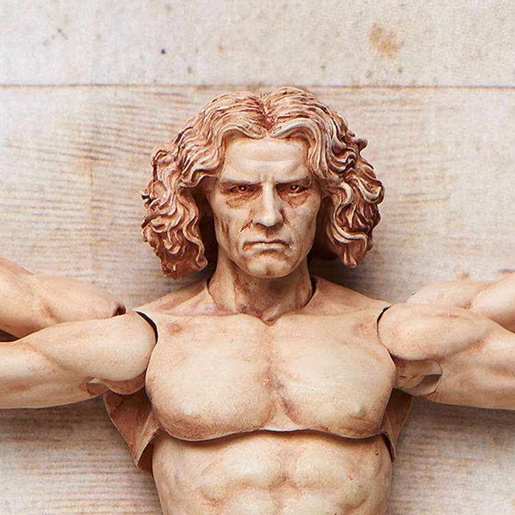 樱漫社 FREEing figma SP-075 桌上美术馆 维特鲁威人体图 现货