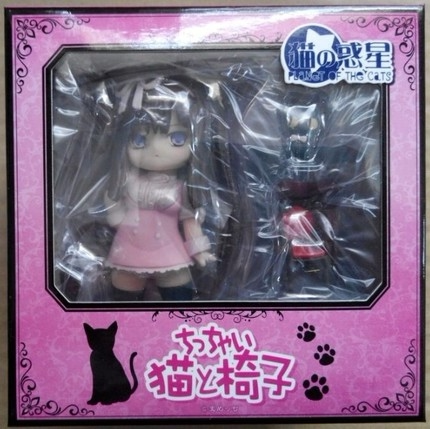 桜漫社  embrace japan 猫之惑星 小猫和椅子 q版 手办现货