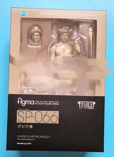 樱漫社 FREEing figma SP-066 桌上美术馆 大卫像 二次再版 现货