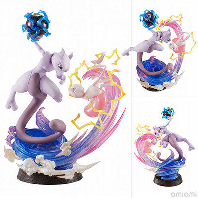 桜漫社 megahouse gem系列 精灵宝可梦 超梦梦vs梦幻 现货
