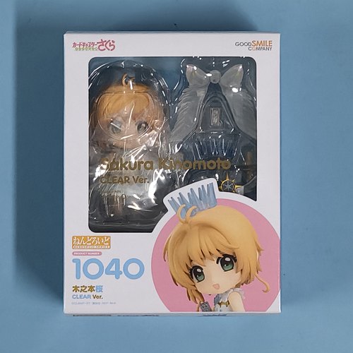 樱漫社GSC粘土人1040 魔卡少女樱 木之本樱 CLEAR 再版手办现货