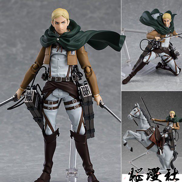 桜漫社 mf figma 446 进击的巨人 艾尔文·史密斯 团长 再版 现货