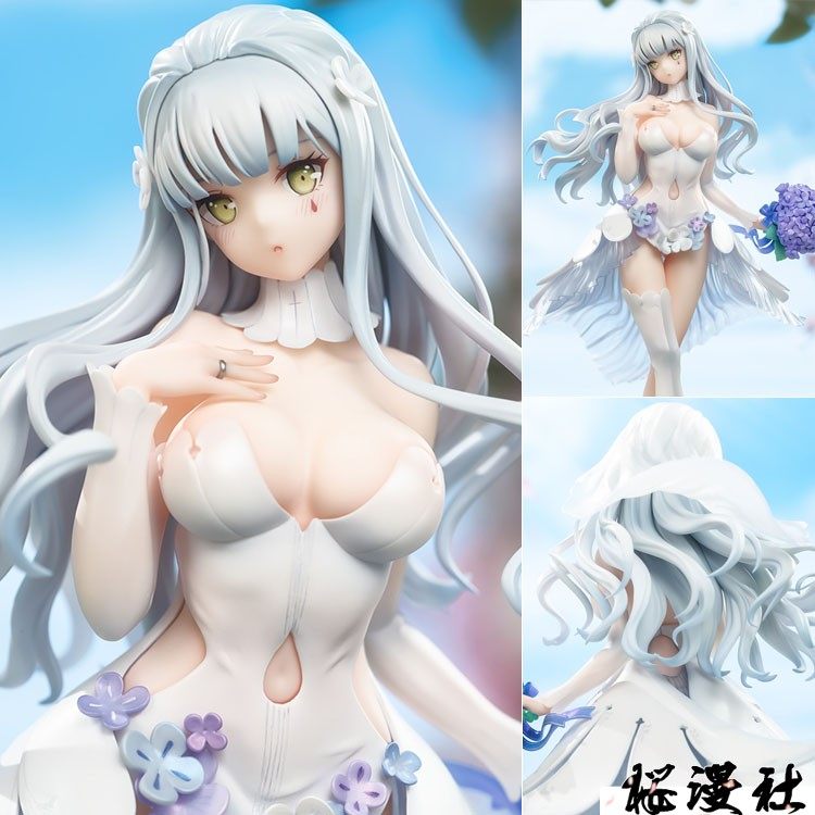桜漫社 apex-toys 1/7 少女前线 hk416 月引同心 婚纱 特典版现货