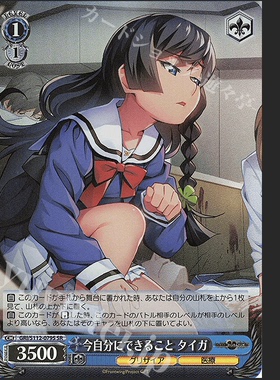 WS 黑白双翼 灰色幻影扳机 SR 今自分にできること タイガ