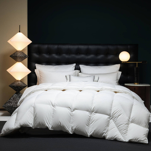 五星级支手挑鹅绒被95白鹅绒加厚冬被被子羽绒被地保暖春秋被被芯