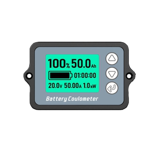 库仑计锂电池铅酸电池磷酸铁锂电瓶房车电量显示表器库伦计TK15H