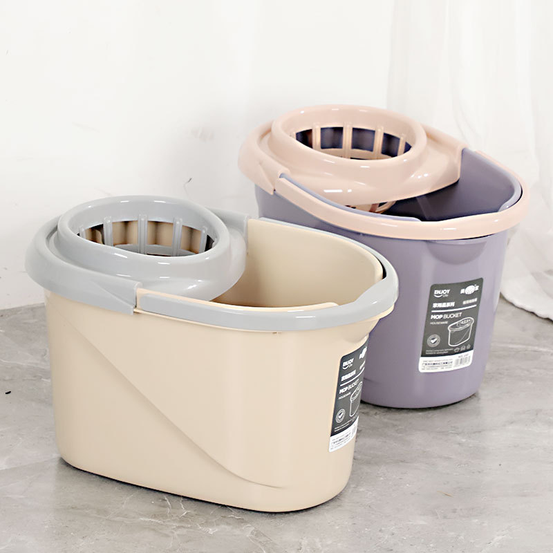 家用手压式塑料地拖桶