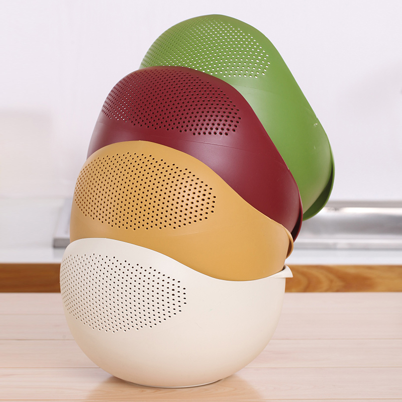 淘米盆水果盘洗米筛沥水清洗菜筐