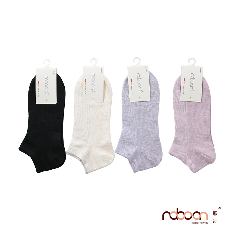 那边袜子女莫代尔夏季短袜薄款防臭0396防滑不掉跟低帮中筒船袜