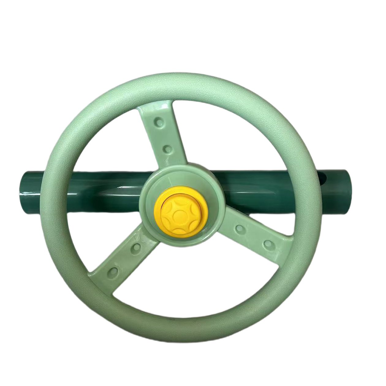 寻梦虎儿童攀爬架器材大转盘塑料手柄360°旋转BB叫方向盘洞洞板