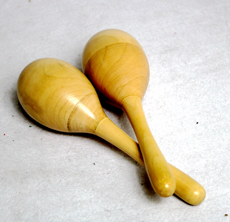 奥尔夫乐器正品 砂球 沙蛋沙槌 原木沙球沙锤  本色沙球早教