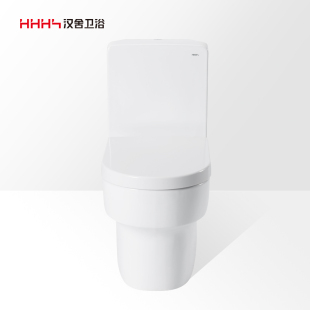 HHHS汉舍洁具连体坐便器坐厕静音节水普通坐便器抽水马桶 HTZ1303