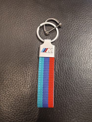 Genuine Original BMW M Power Performance Stripes Alloy钥匙扣