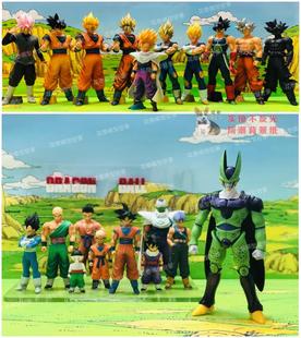 龙珠背景图七龙珠悟空比克shf模型手办盒展柜贴纸场景背景图制作