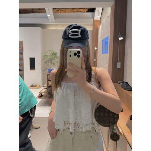 PPSHD｜chic百搭小众甜美时尚吊带背心上衣