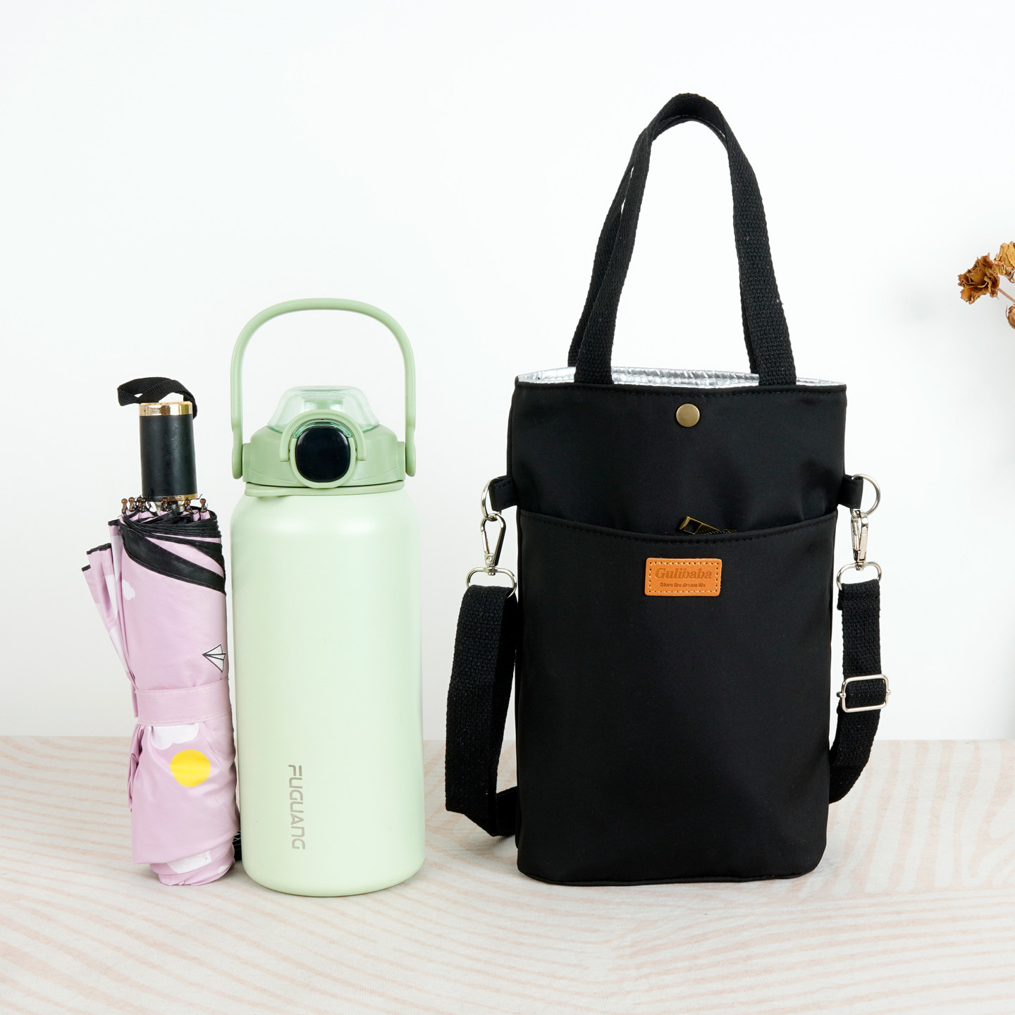 防水杯套水壶套便携斜挎袋便携水壶包杯套保温杯套水杯袋焖烧杯袋,餐饮具,杯套,淘宝优惠券,粉丝福利购,淘宝优惠卷