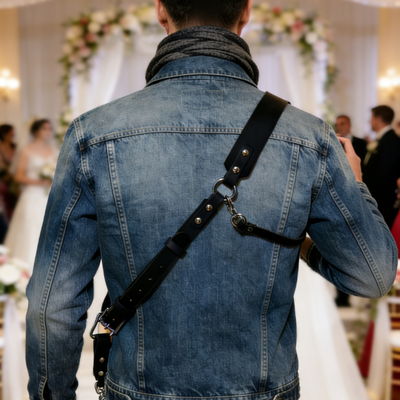 相机单肩背带减压带月手作