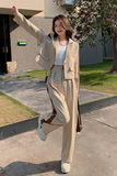 现货春装新款职业n小西装两件套时尚运动套装女P160K238，女装套装/套裙，2C311