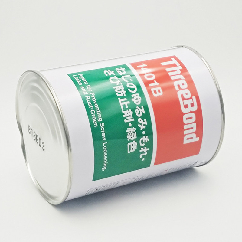 日本Three Bond三键TB-1401B螺丝胶水 螺纹螺栓紧固胶剂 光学绿胶