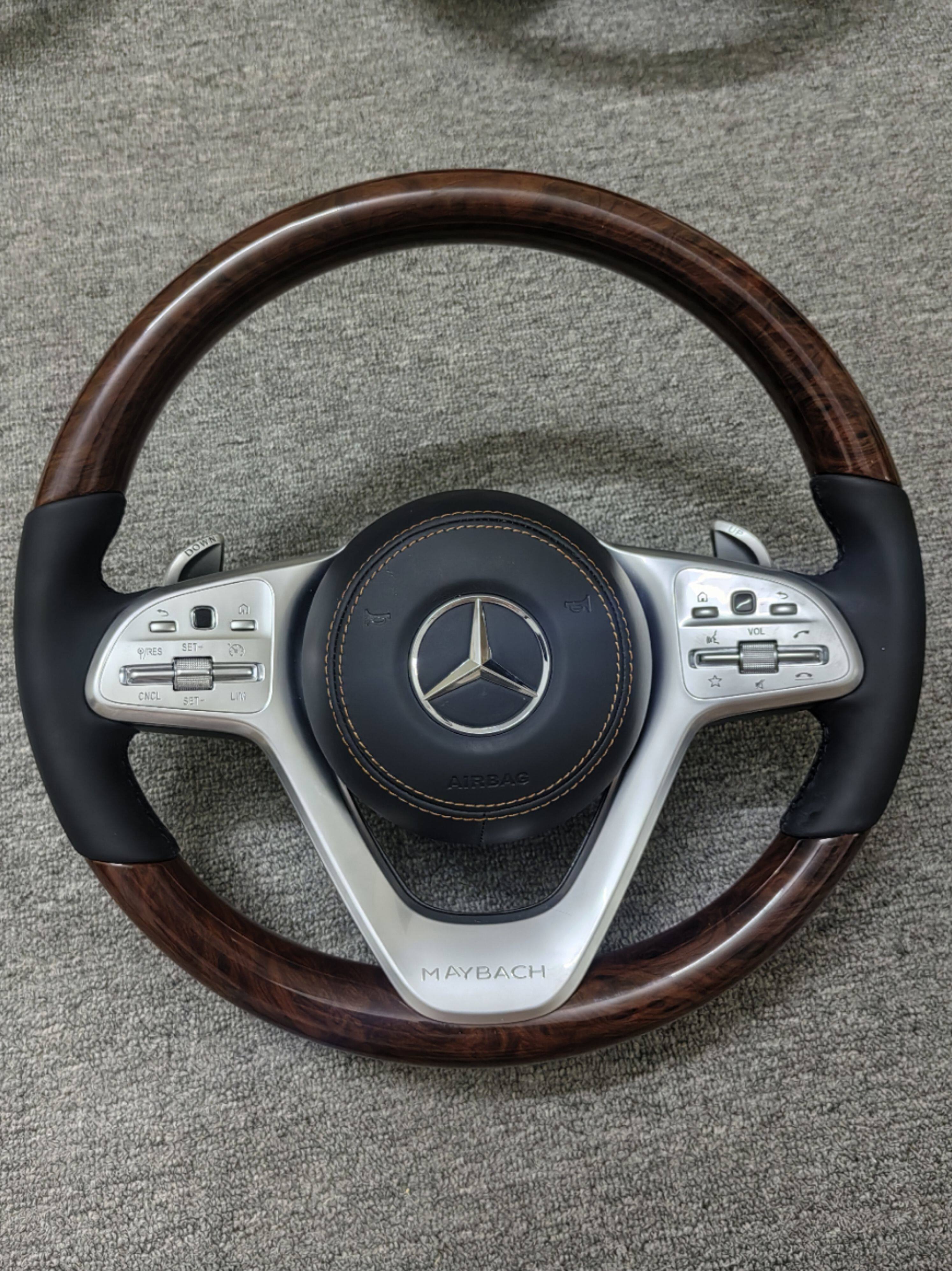 奔驰S级老款改新款 迈巴赫方向盘 W221 W222 S300 S320 S400 S680