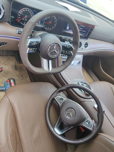 奔驰E级方向盘老改新 E300 E200 E260 E350 E280蜻蜓AMG方向盘