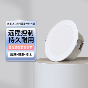 米家LED筒灯蓝牙MESH版音控