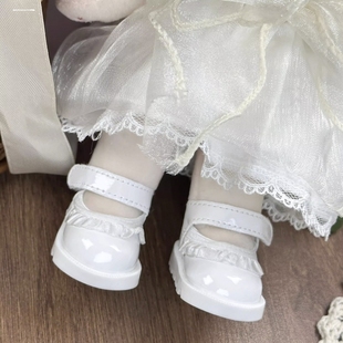 棉花娃娃鞋 可站立娃衣服换装 用品 子20cm娃用配件小皮鞋