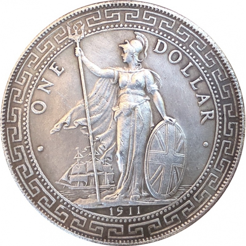 古钱币大清银币坐洋银元 仿外国银元站洋银元壹圆一元铜元 古币