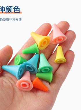 毛衣针帽毛线针塞工具橡胶毛衣针堵棒针堵头防脱针套手编织计数器