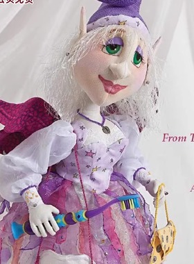 531「英文」Fanciful Cloth Doll 想象中的布娃娃制作 含图纸