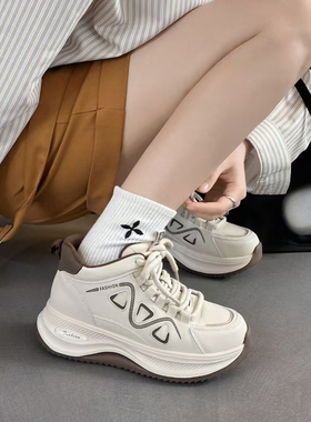 龙帝欧品牌正品女鞋2025冬季新款加绒保暖时尚休闲鞋高帮325603