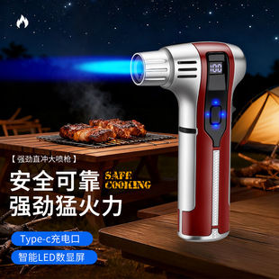 充电式喷火枪焊枪户外点火器点火枪金属焊接枪便携式艾灸打火机