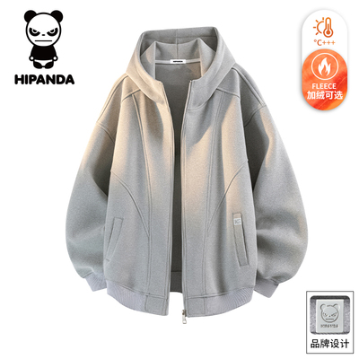 HiPanda秋冬季美式卫衣男士新款