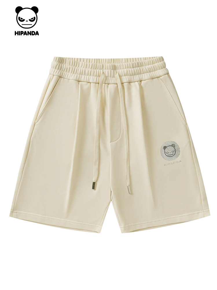 HIPANDA HELLO PANDA SIMPLE HOT DIAMOND CRAFT TRENDY BRAND SHORTS 2024 SUMMER NEW MENS LOOSE PANTS