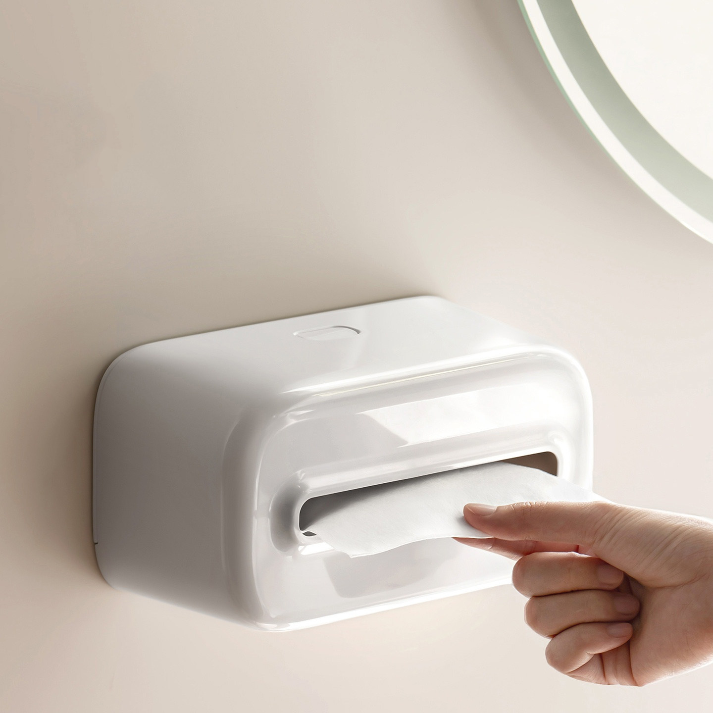 洗脸巾收纳盒壁挂式纸巾盒抽纸盒卫生间厨房倒挂卷纸架高级感挂架,收纳整理,洗脸巾收纳盒,淘宝优惠券,粉丝福利购,淘宝优惠卷